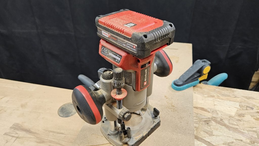 affleureuse Einhell TP RO 18 Set LiBL