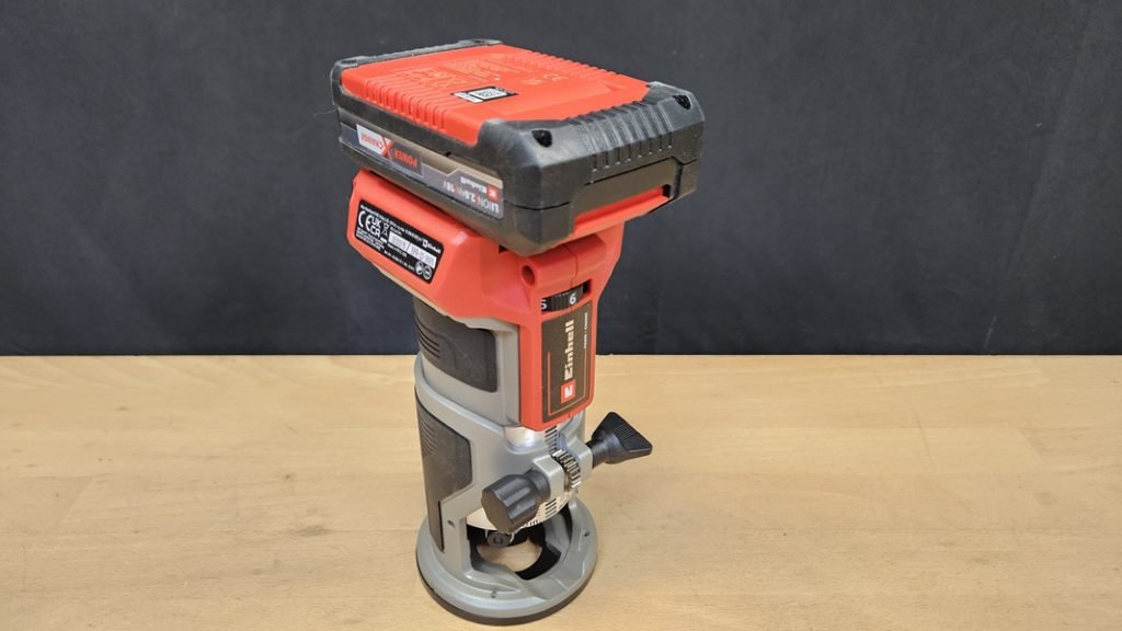 affleureuse Einhell TP RO 18 Set LiBL