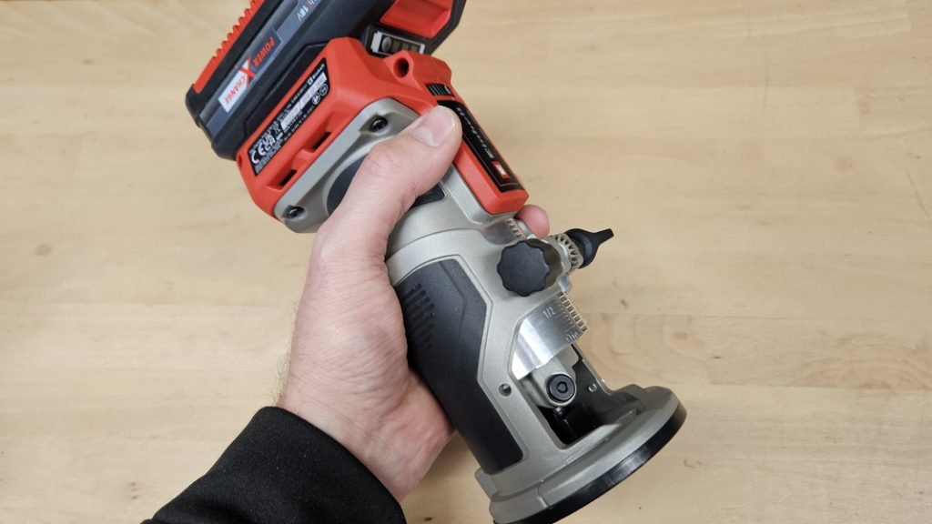 affleureuse Einhell TP RO 18 Set LiBL