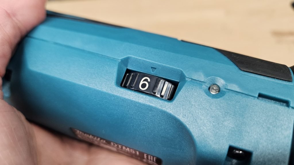 réglage de la vitesse